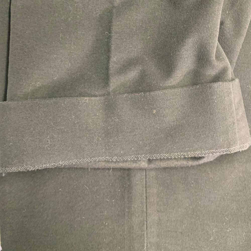 PRADA Size 38 Regular Black Velvet Cotton Blend Notch Lapel Suit - Picture 13 of 13